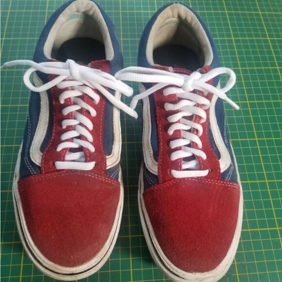 Vans Sneakers Skate Shoes Unisex Men 7 Women 8.5 Old Skool Comfy Cush Low - Picture 2 of 16